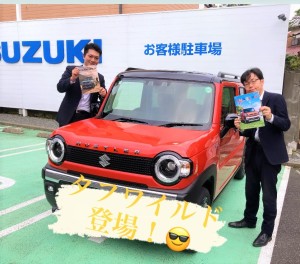 新型ハスラーご試乗出来ます！
